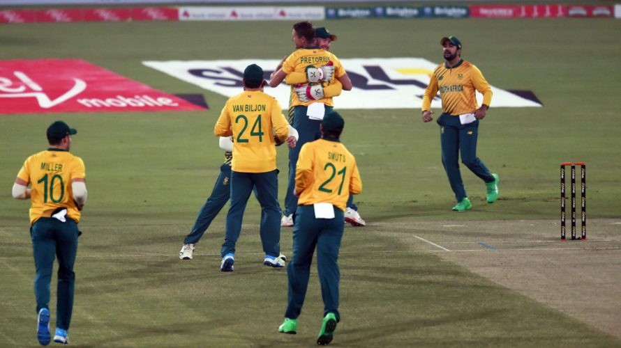 【T20I】パキスタン-南アフリカ　第2戦試合結果