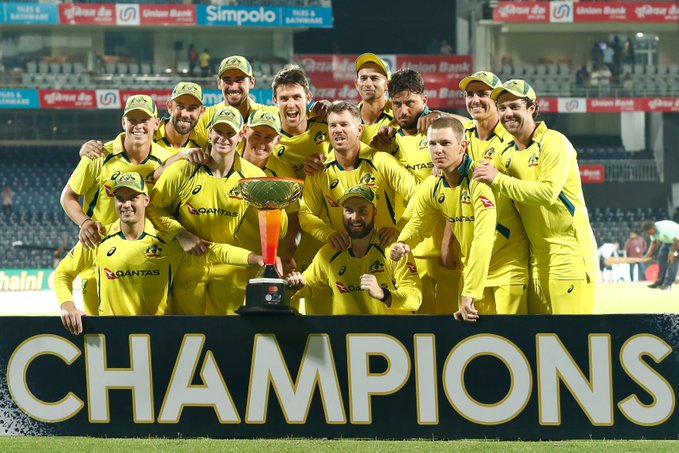 【ODI】インド- オーストラリア 第3戦試合結果【Chennai】